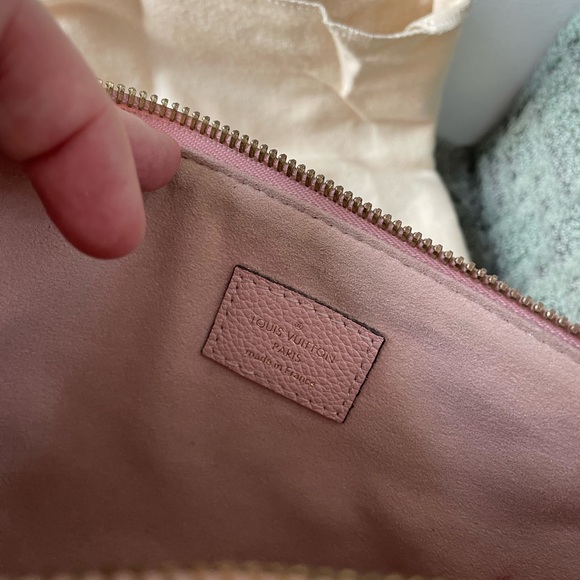 Louis Vuitton empreinte twinset rose ballerine - Picture 3 of 12